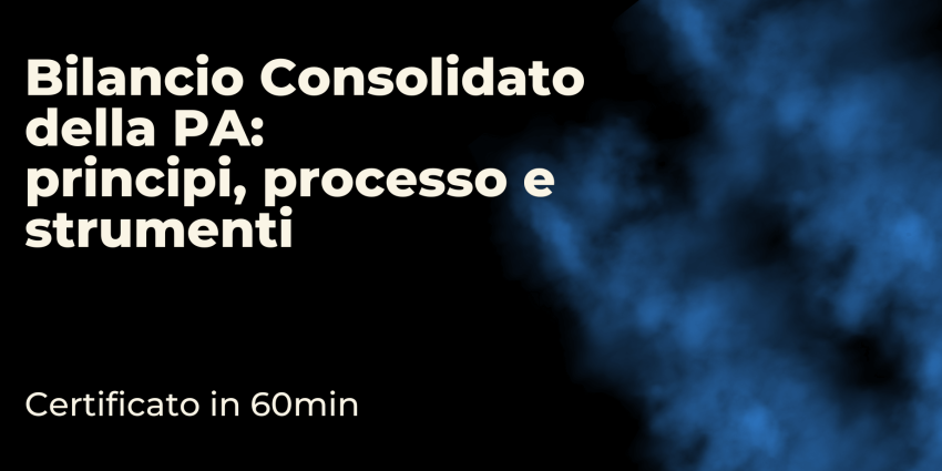 Bilancio Consolidato della Pubblica Amministrazione