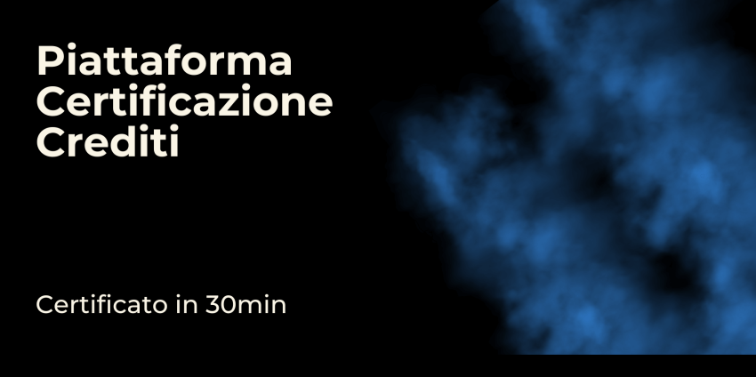 Piattaforma Certificazione Crediti