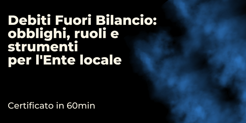 Debiti Fuori Bilancio