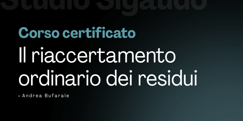 Riaccertamento ordinario dei residui 2026: guida operativa per gli Enti locali