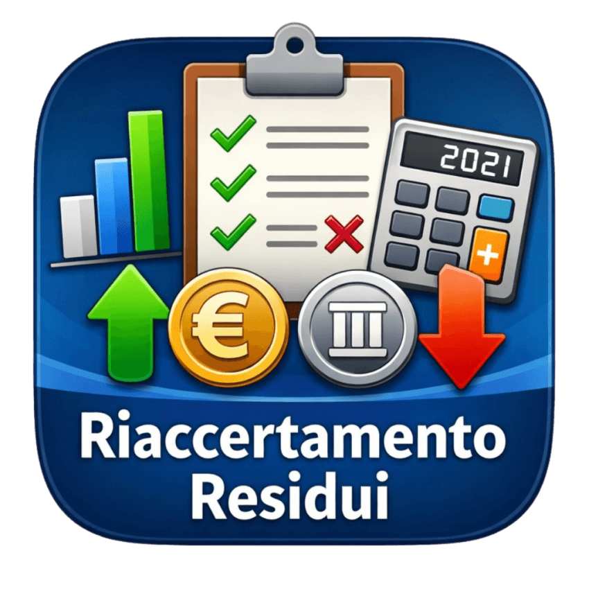 Logo app riaccertamento residui